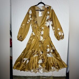 Express x Rocky Barnes women’s M/L robe dress NWT